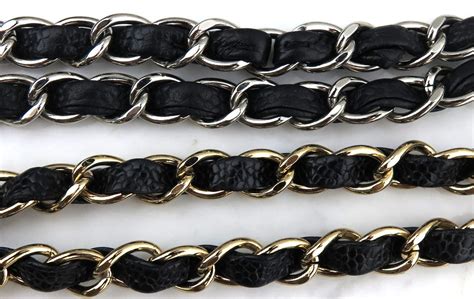 chanel strap replacement|chanel replacement chain strap.